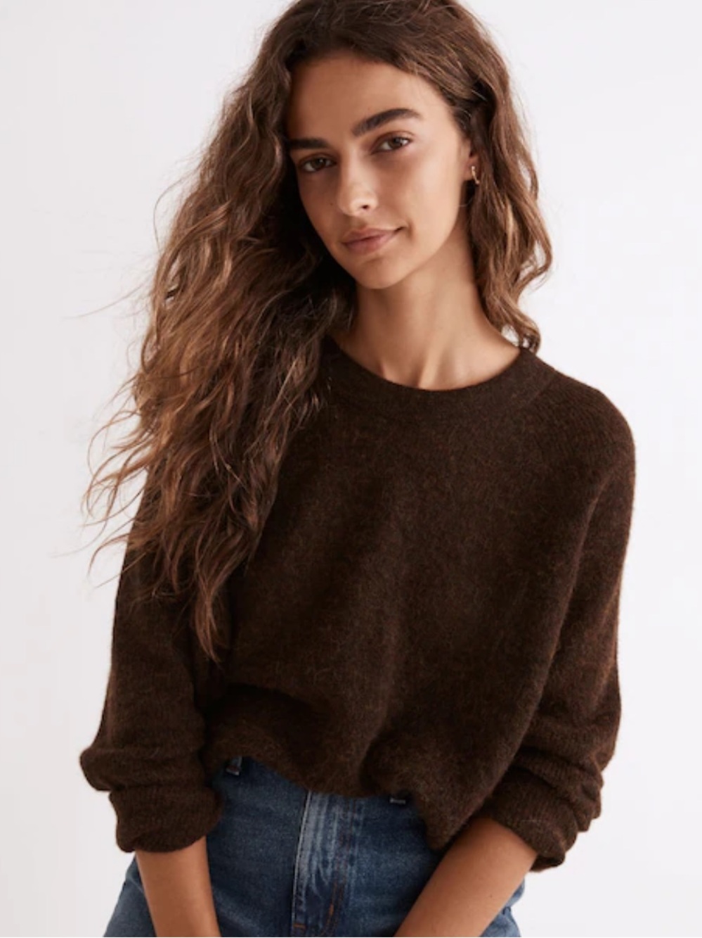 Madewell Elliston Crop Pullover Sweater